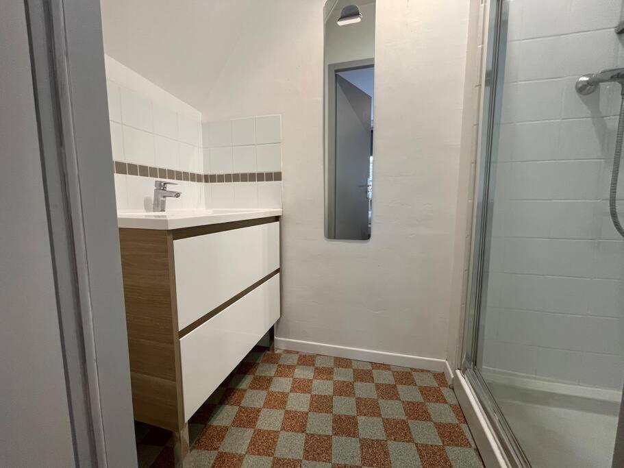 Duplex Situe Dans Le Centre De St Valery En Caux Apartment Saint-Valery-en-Caux Exterior foto